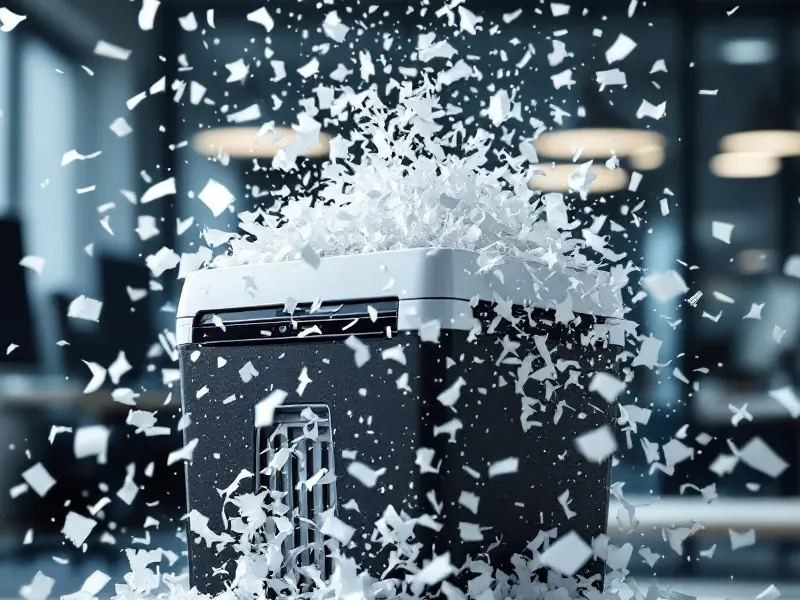 نویز کاغذ خردکن