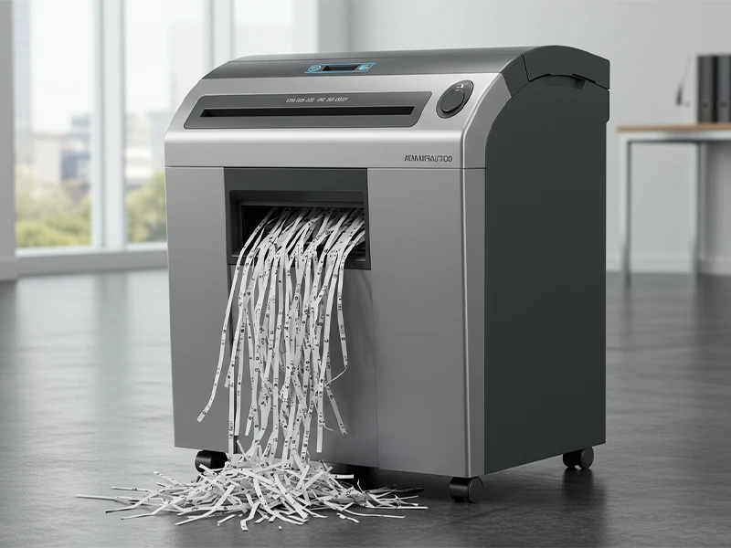 دستگاه کاغذ خردکن برش متقاطع