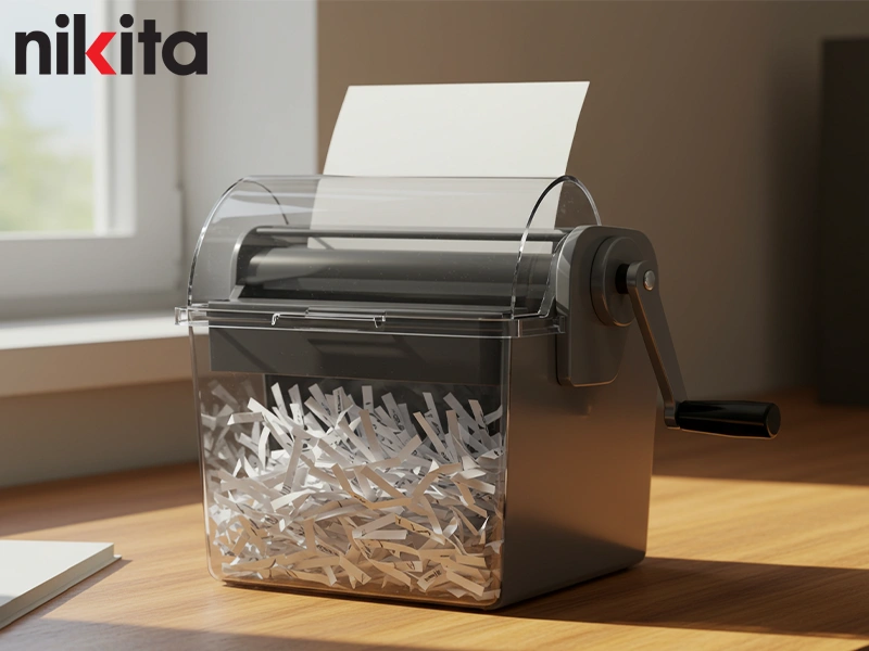 کاغذ خردکن دستی