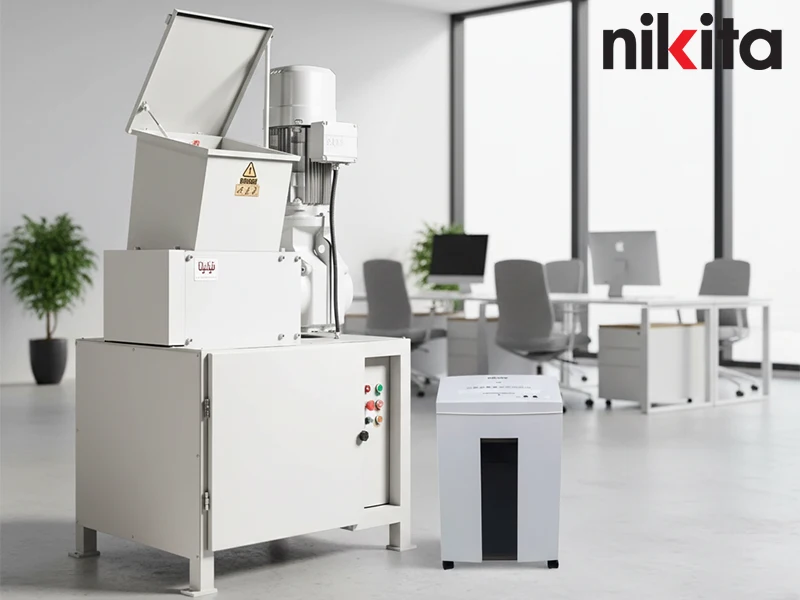 مقایسه تفاوت کاغذ خردکن‌های صنعتی و اداری