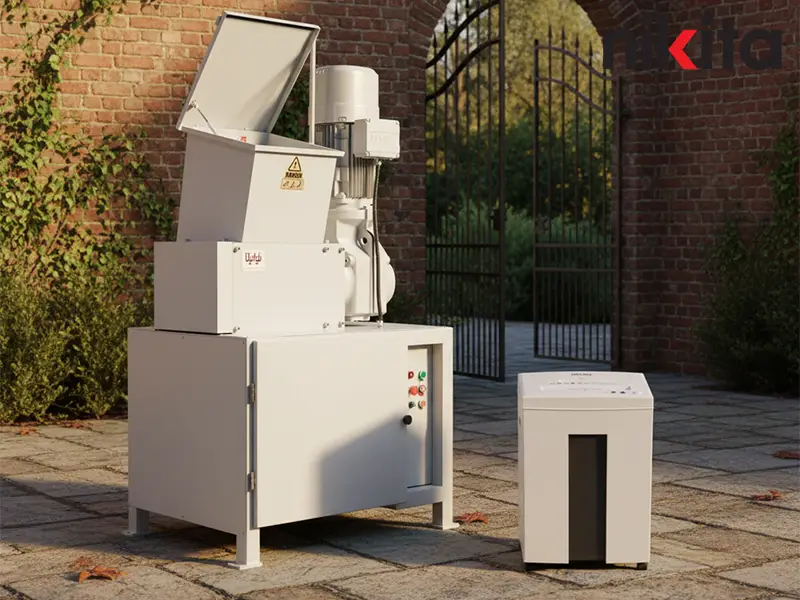 مقایسه کاغذ خردکن‌های صنعتی و اداری