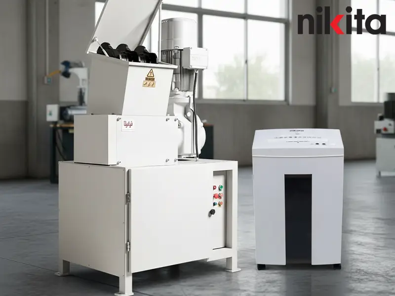 تفاوت کاغذ خردکن‌های صنعتی و اداری