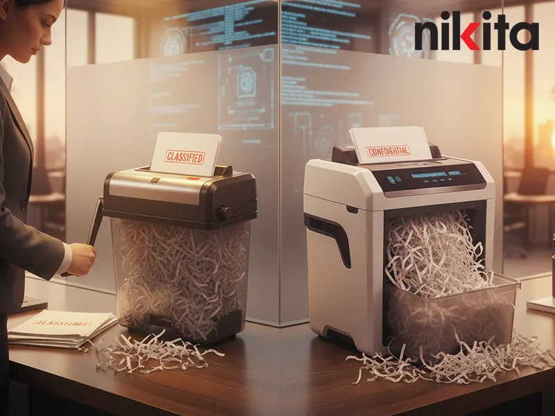 تفاوت کاغذ خردکن دستی و خودکار