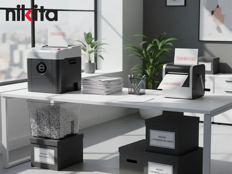 مقایسه کاغذ خردکن دستی و خودکار