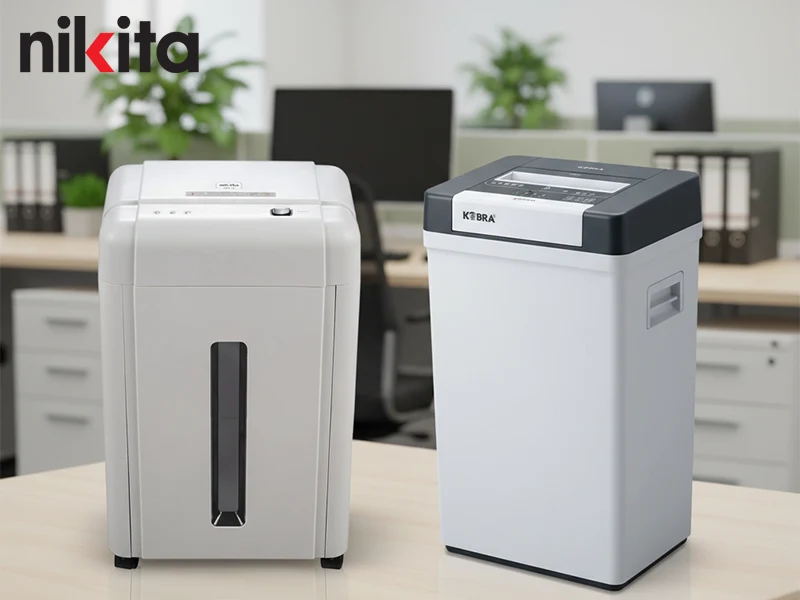 مقایسه کاغذ خردکن نیکیتا و کبرا