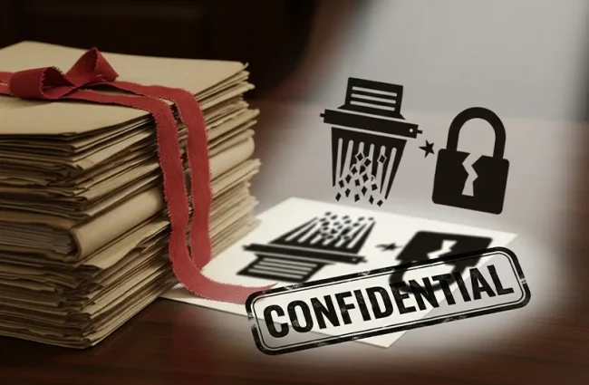 امحا پرونده های قضایی